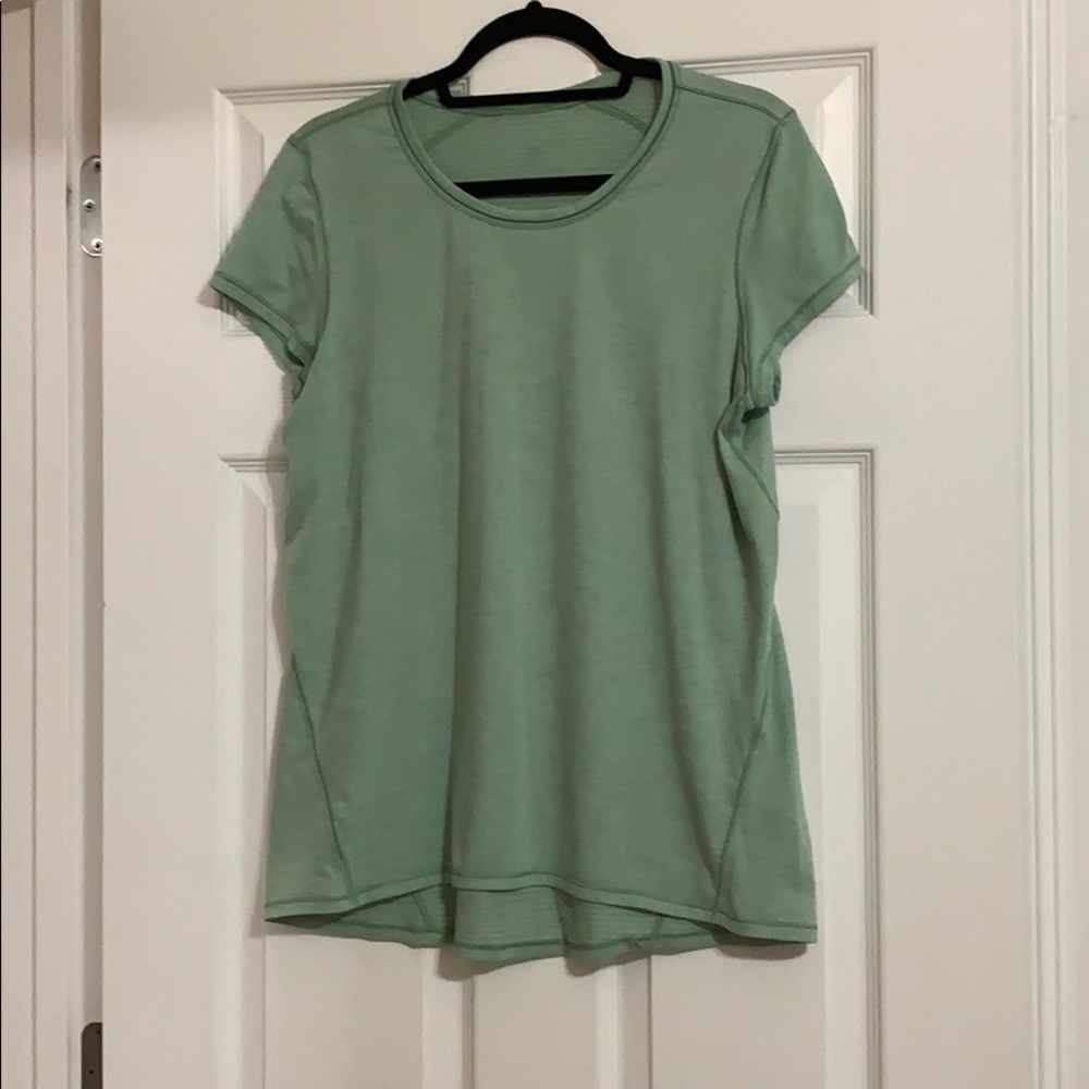 Lululemon Green Workout Top
